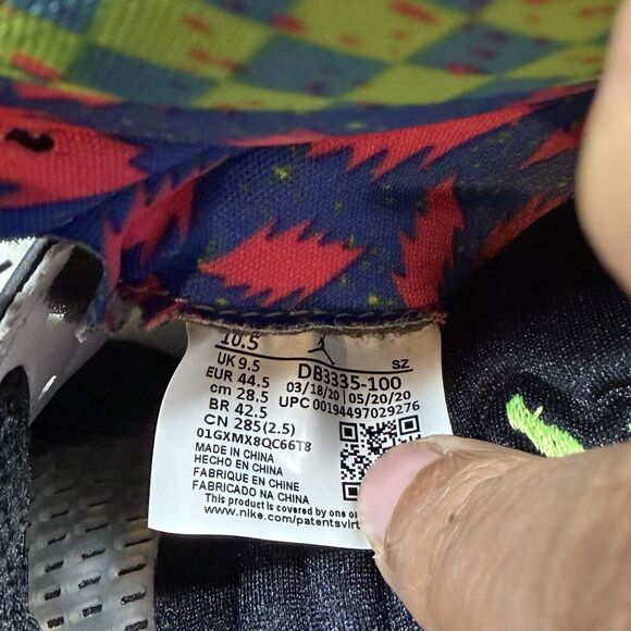 Air Jordan 5 Alternate Bel-Air Retro Size 10.5 Mens White Sneakers DB3335-100 - Picture 6 of 6